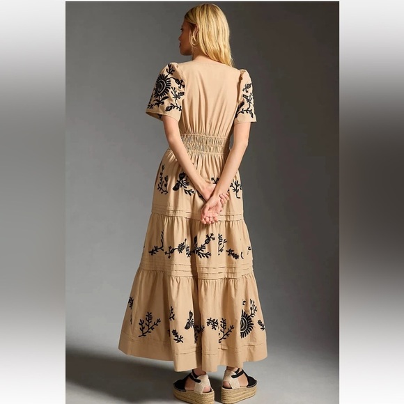 Anthropologie The Somerset Maxi Dress: Embroidered Edition Size 2X NWT - Picture 2 of 12